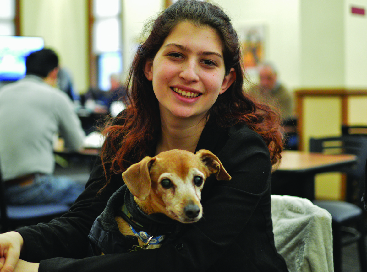 Service dog assists with mental illness