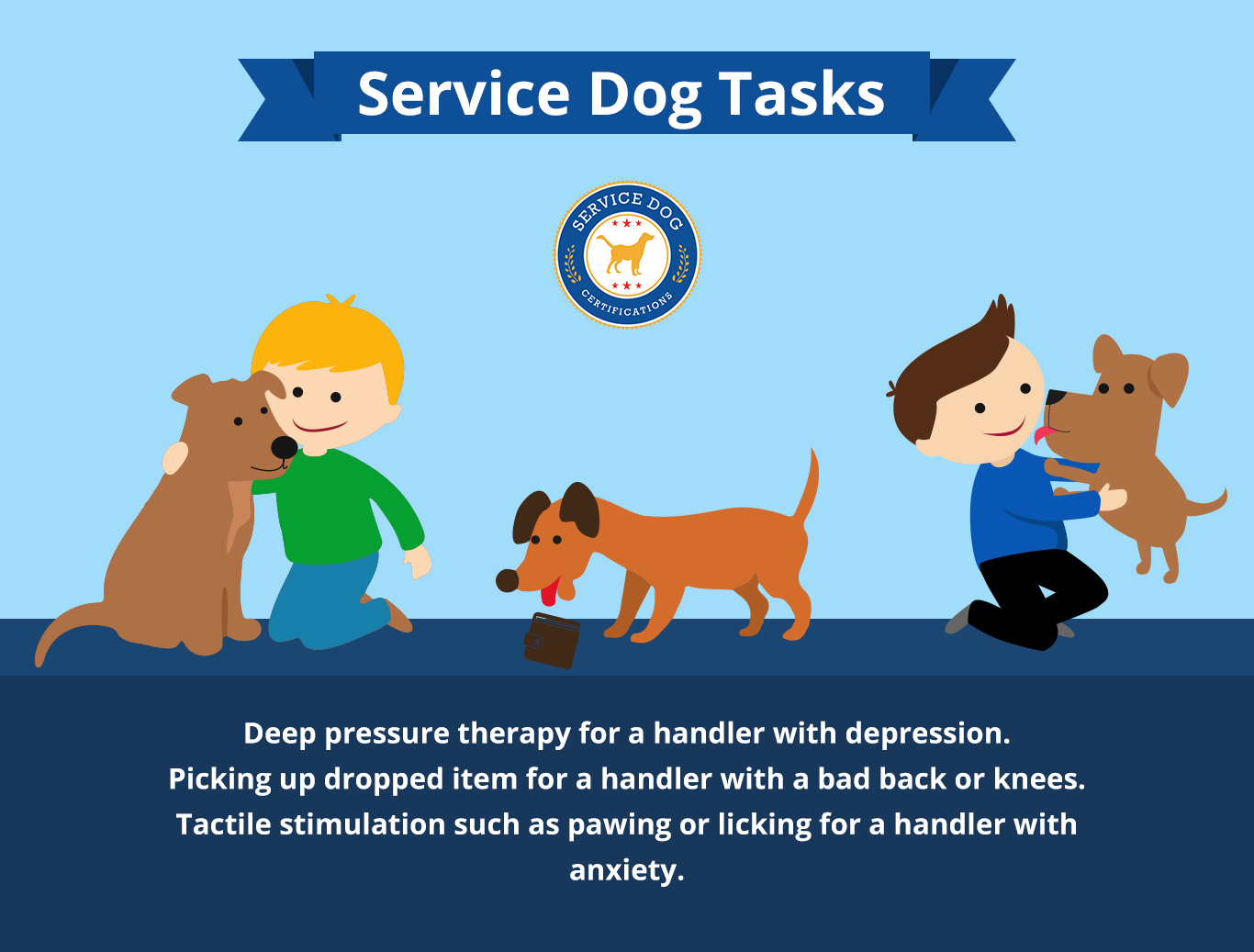 where can i work if i have a service dog