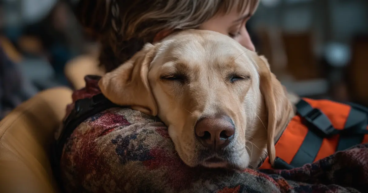 How Dogs Stop Panic Attacks