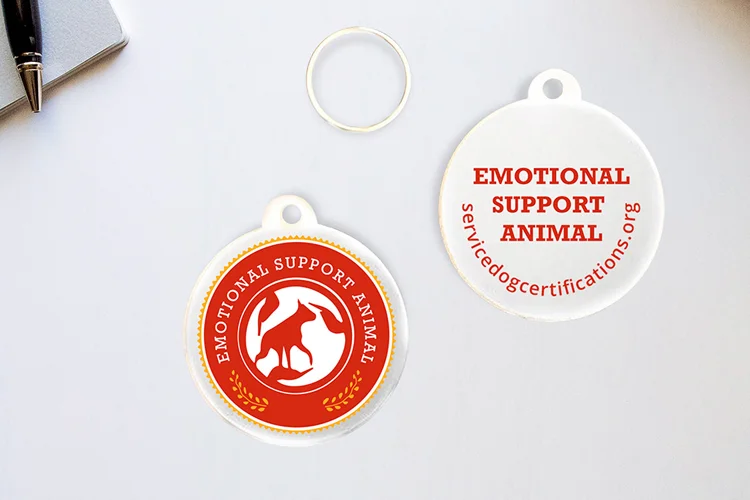 Emotional Support Animal Registration Tags