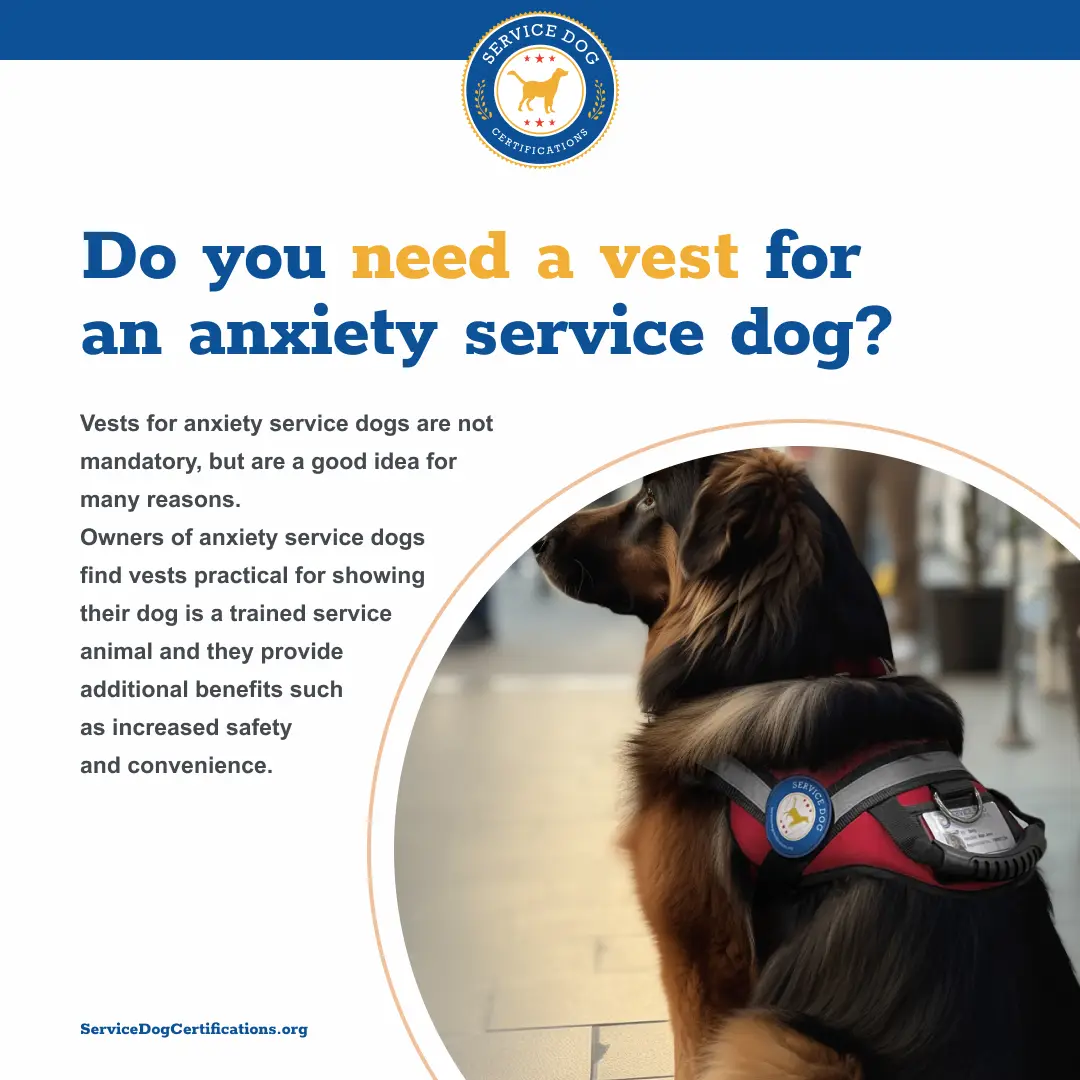 Do You Need a Vest for an Anxiety Service Dog?