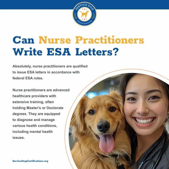 Can Nurse Practitioners Write ESA Letters?