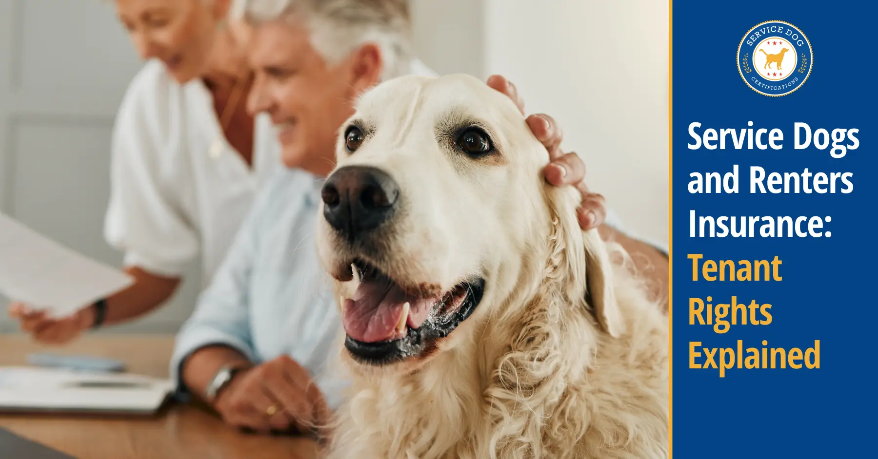 How to Respond When Your Landlord Requests Renters Insurance Because You Have a Service Dog